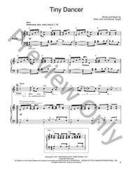 Tiny Dancer piano sheet music cover